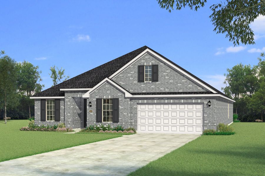 The Milan - Traditional 2 Elevation The Milan - Traditional 2 Elevation