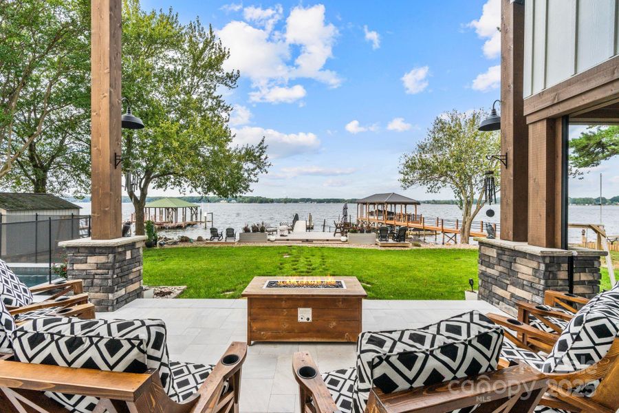 Covered patio provides a seamless indoor outdoor flow Covered patio provides a seamless indoor outdoor flow