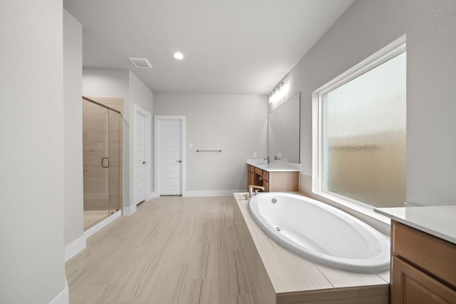 Furnished interior view inside a new home in Morton Creek Ranch, Katy (Image 4). Furnished interior view inside a new home in Morton Creek Ranch, Katy (Image 4).