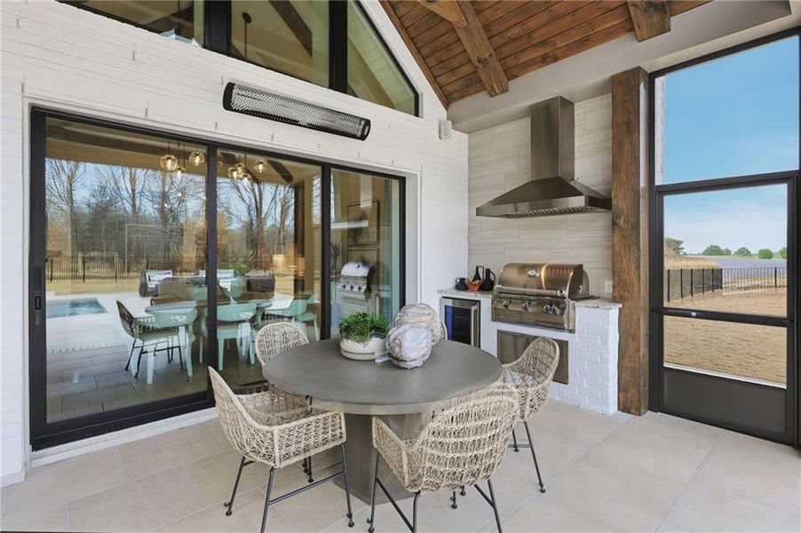 Exterior details and patio area of a home in , Gainesville (Image 4).
