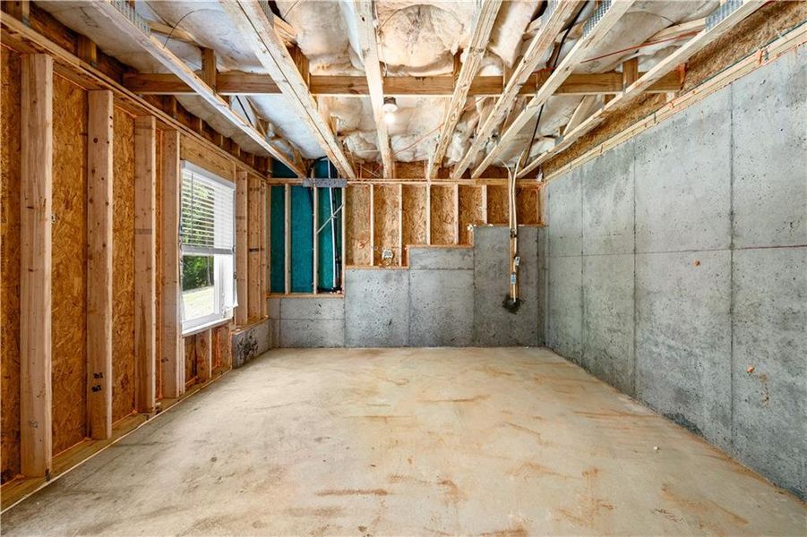 In-progress construction of a new home in , Newnan, GA (Image 50).