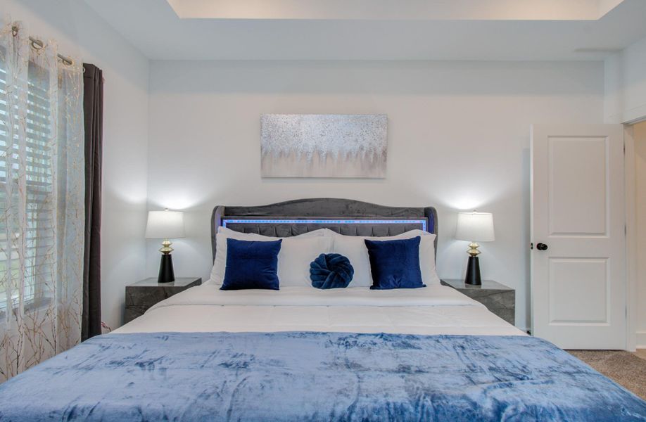 Furnished interior view inside a new home in Benson Street Court, Houston (Image 9).