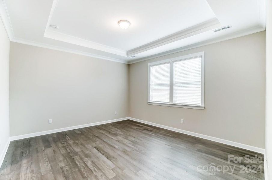 Primary Suite with Tray Ceiling-Picture Similar to Subject Property