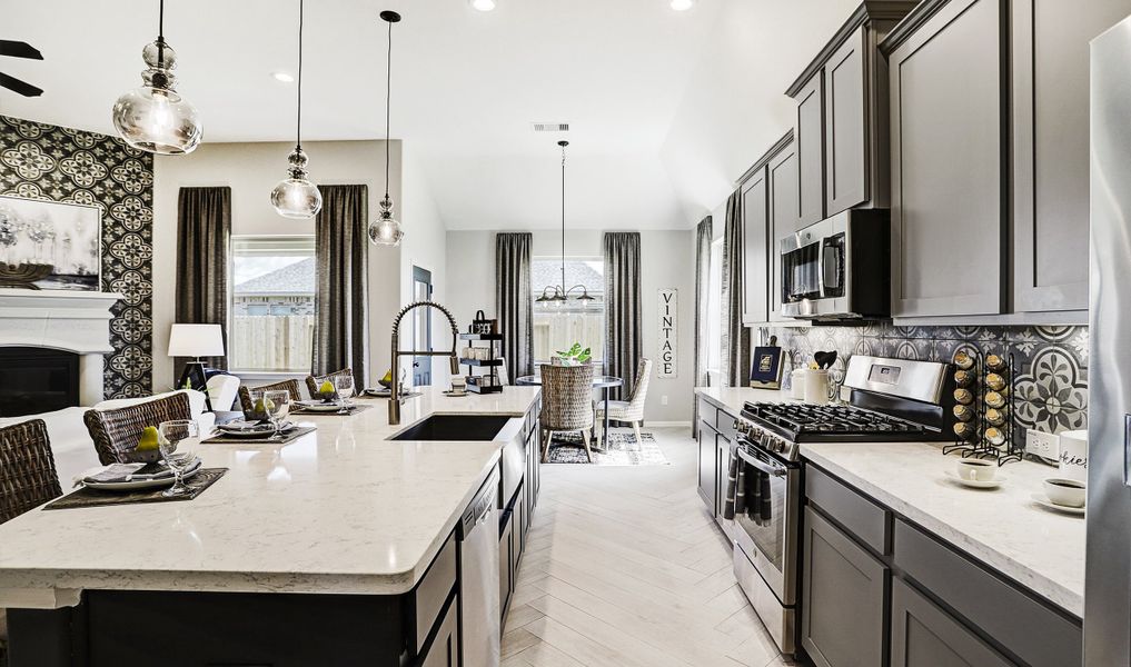 Beautiful details in kitchen