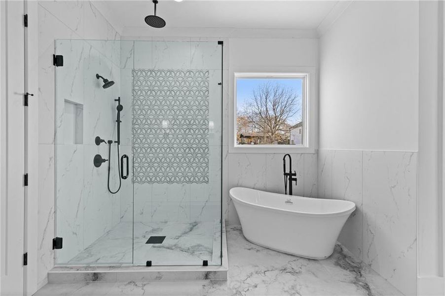 Furnished interior view inside a new home in , Buford (Image 34).