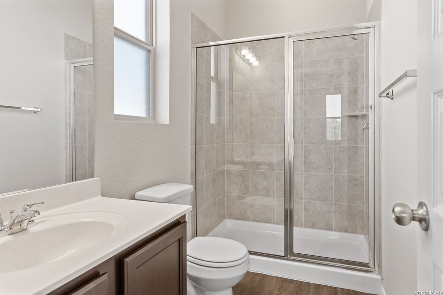 Furnished interior view inside a new home in Blue Ridge Ranch, San Antonio (Image 3).