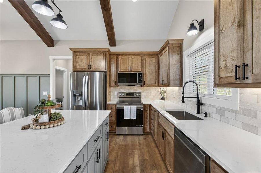 Furnished interior view inside a new home in , Morganton (Image 8). Furnished interior view inside a new home in , Morganton (Image 8).