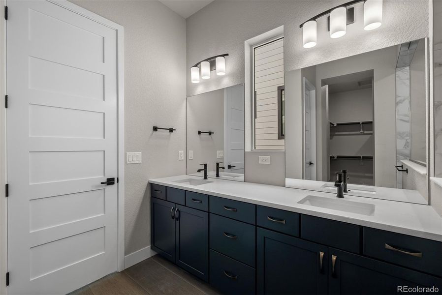 Furnished interior view inside a new home in Cloverleaf – Mountainview Collection, Monument (Image 12).