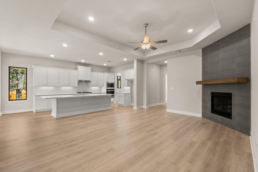 From Family Room to Open Concept Kitchen - Representative Photo