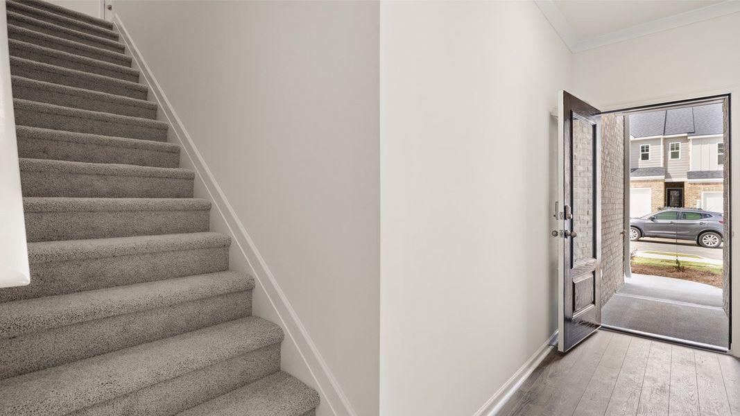 Spacious, unfurnished interior of a new home in Independence Villas and Townhomes, Loganville (Image 14). Spacious, unfurnished interior of a new home in Independence Villas and Townhomes, Loganville (Image 14).