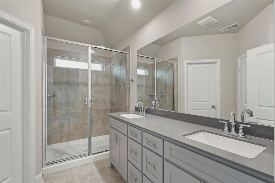 Furnished interior view inside a new home in , Anna (Image 14).