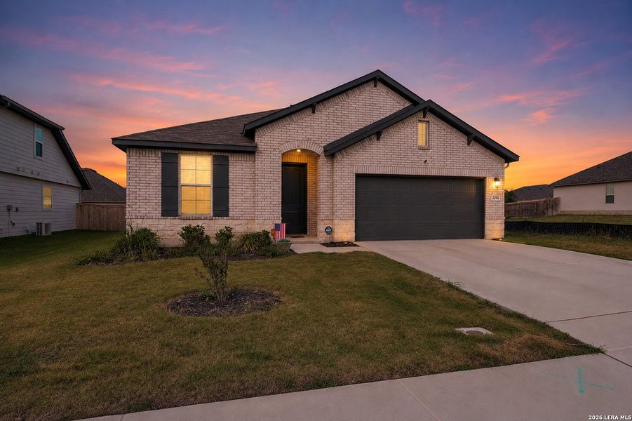 Front exterior of a new home in , Marion, TX, highlighting curb appeal (Image 1). Front exterior of a new home in , Marion, TX, highlighting curb appeal (Image 1).