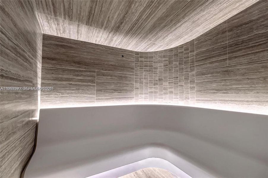 Close-up of interior finishes inside a home in Mr. C Residences, Miami (Image 18).