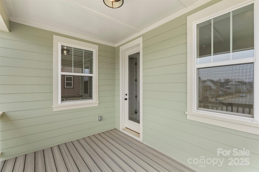 Exterior details and patio area of a home in Riverwalk, Rock Hill (Image 20).
