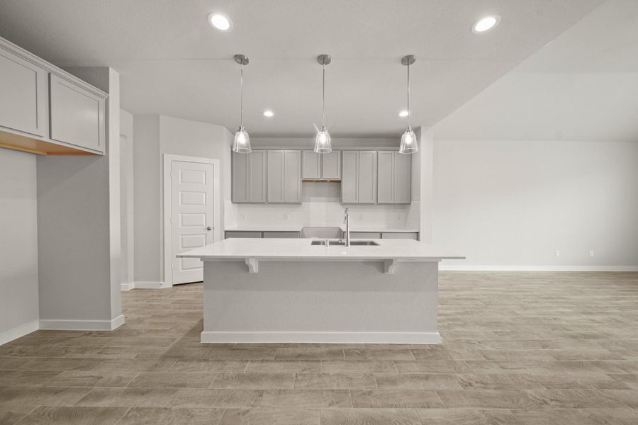 Furnished interior view inside a new home in Morton Creek Ranch, Katy (Image 10).