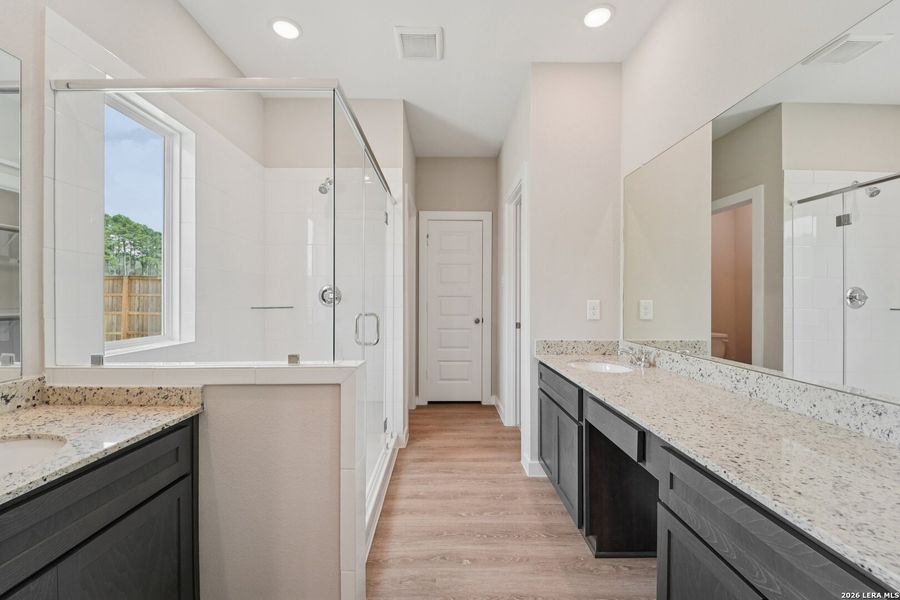 Furnished interior view inside a new home in Alamo Estates, San Antonio (Image 10).