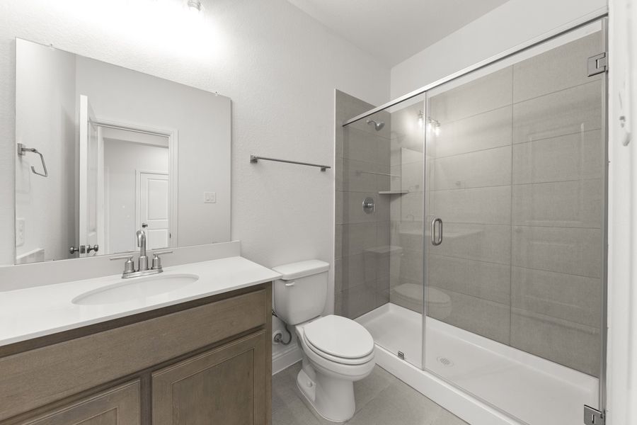 Furnished interior view inside a new home in The Reserve at Spiritas Ranch, Little Elm (Image 13).