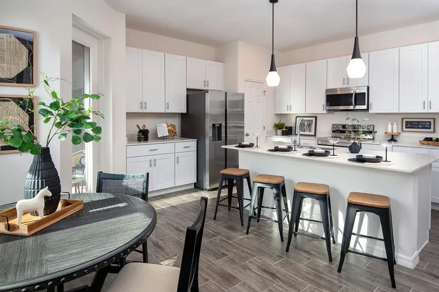 Furnished interior view inside a new home in , Apopka (Image 6).