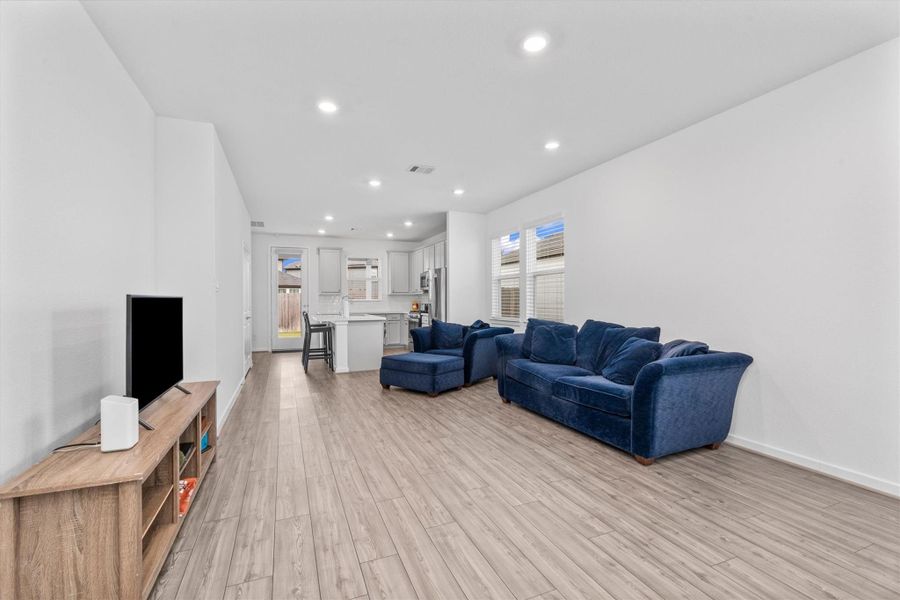 Furnished interior view inside a new home in Mason Woods, Cypress (Image 6).