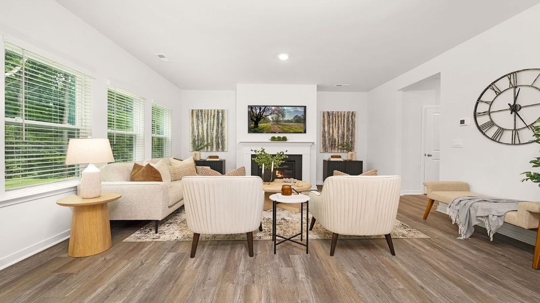 Furnished interior view inside a new home in Rice Hope, Port Wentworth (Image 5). Furnished interior view inside a new home in Rice Hope, Port Wentworth (Image 5).