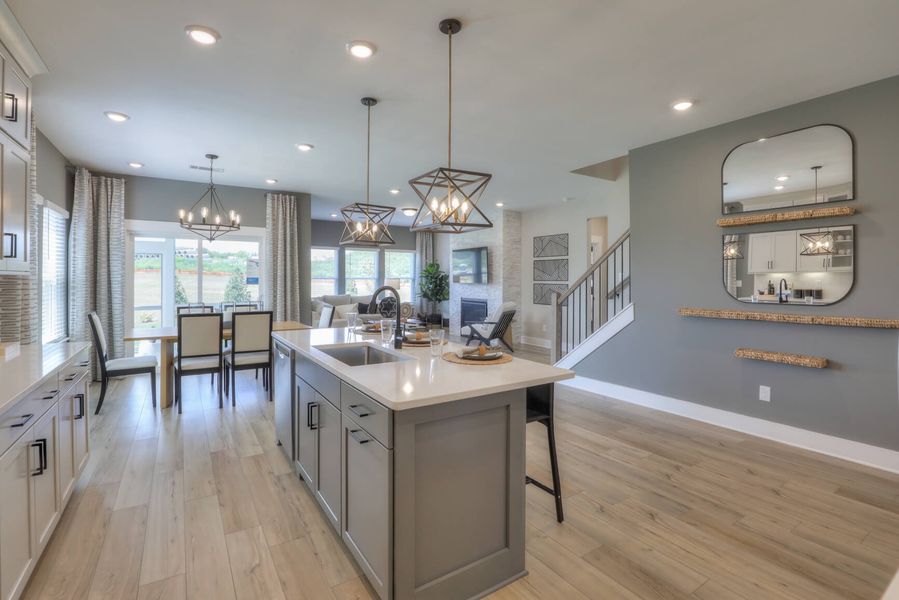 Furnished interior view inside a new home in Waltons Grove, Mount Juliet (Image 4).