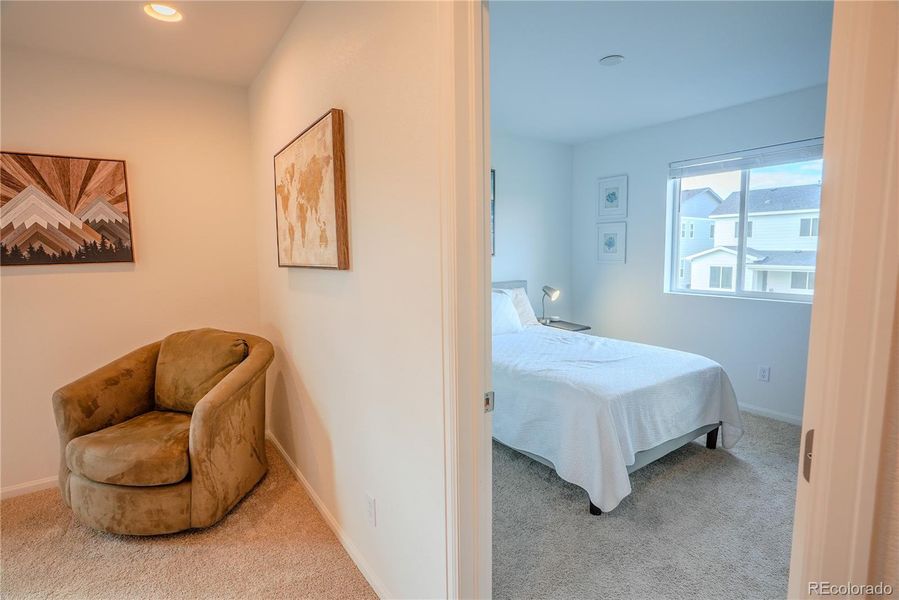 Furnished interior view inside a new home in , Monument (Image 8).