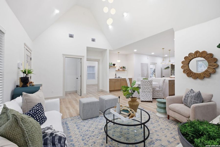 Furnished interior view inside a new home in , San Antonio (Image 9).