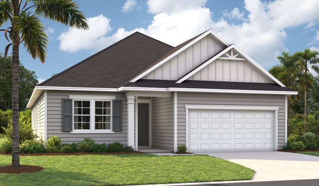 Hawthorne-J244-JAX Masterplan 2-car Elevation M