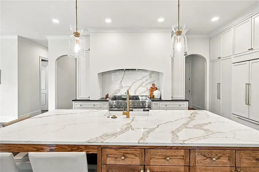 Furnished interior view inside a new home in , Smyrna (Image 75).