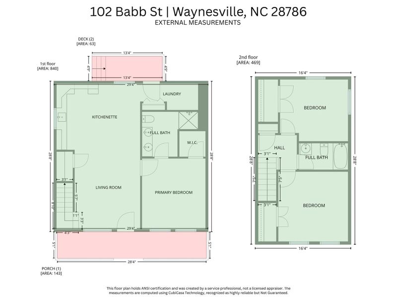 2D floor plan layout of this home in , Waynesville, NC (Image 3).