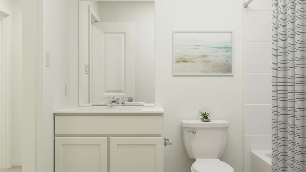 Furnished interior view inside a new home in Elm Creek, Elgin (Image 15).
