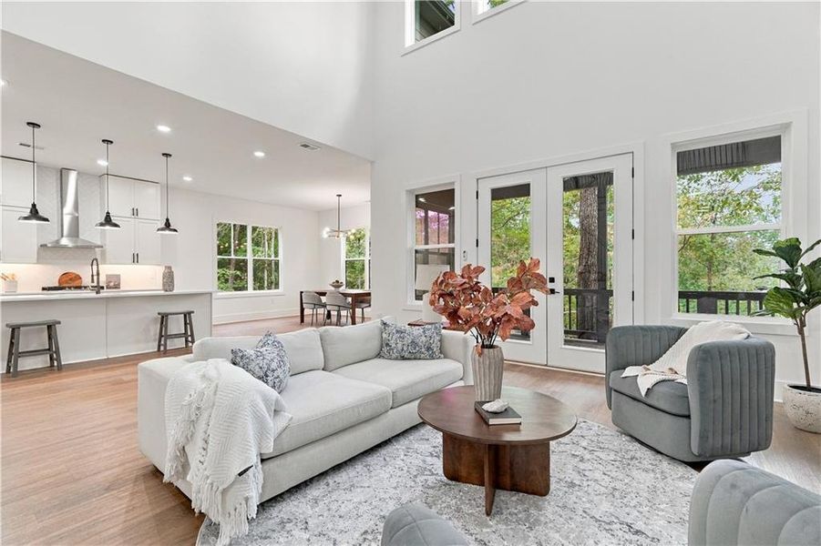 Furnished interior view inside a new home in , Jasper (Image 19).