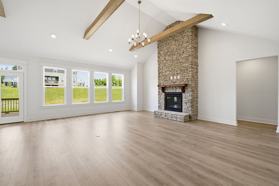 Spacious, unfurnished interior of a new home in Aden Woods, Fairview (Image 53).
