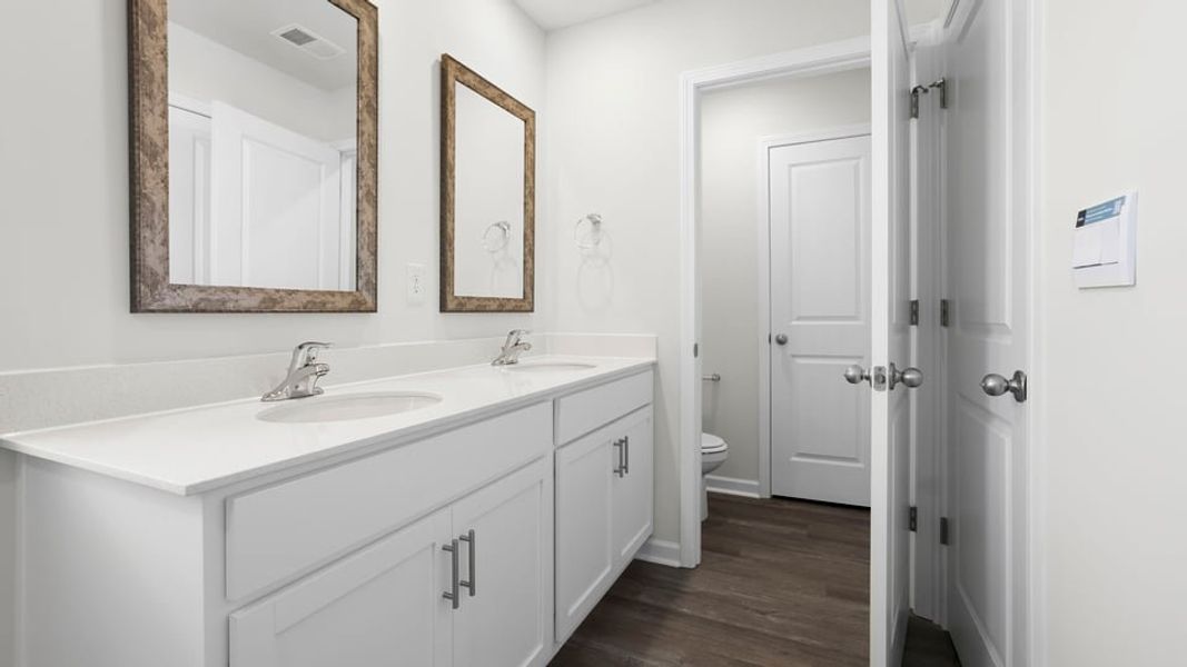 Furnished interior view inside a new home in Varner Station, Woodruff (Image 12).