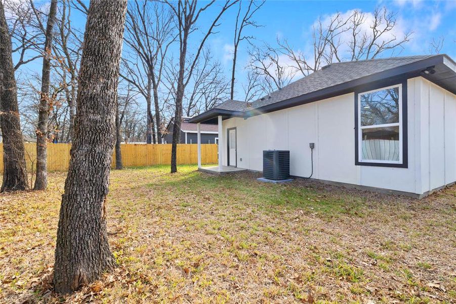Exterior details and patio area of a home in , Mabank (Image 2). Exterior details and patio area of a home in , Mabank (Image 2).