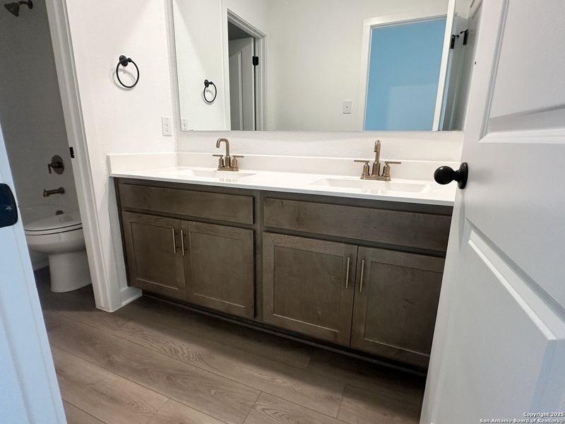 Furnished interior view inside a new home in The Arbors at the Wilder, Adkins (Image 9). Furnished interior view inside a new home in The Arbors at the Wilder, Adkins (Image 9).