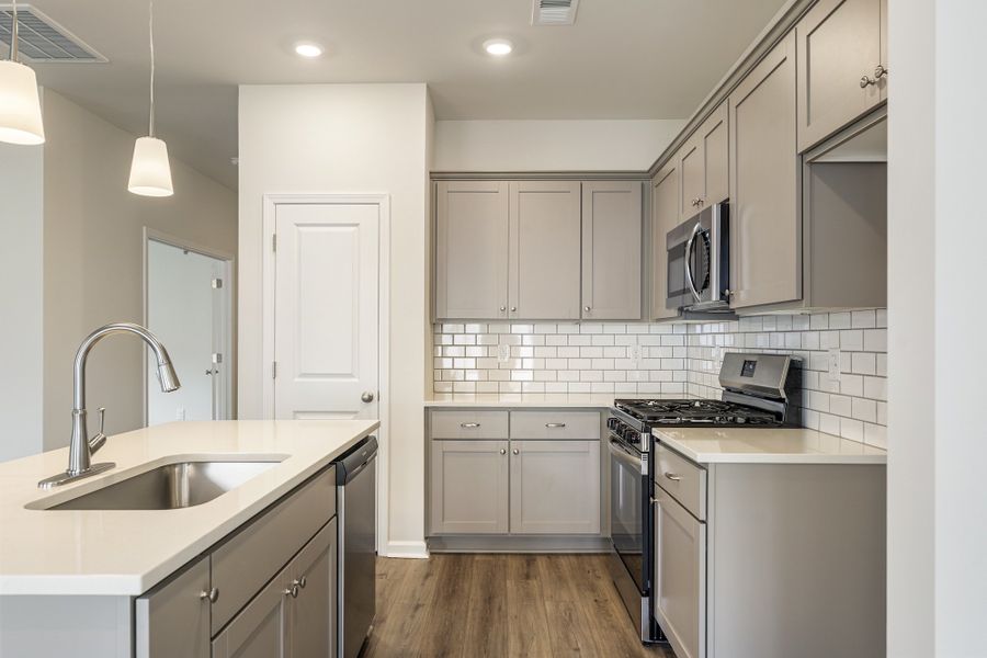 Furnished interior view inside a new home in Wingate, Inman (Image 8). Furnished interior view inside a new home in Wingate, Inman (Image 8).