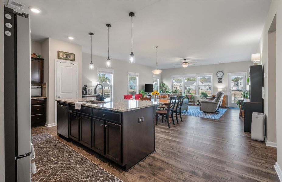 Furnished interior view inside a new home in , Ravenel (Image 6).