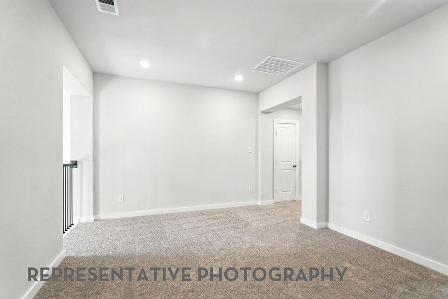 Spacious, unfurnished interior of a new home in Easton Park, Austin (Image 14).