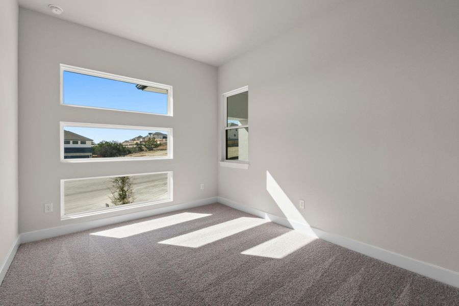 Spacious, unfurnished interior of a new home in Lariat, Liberty Hill (Image 20).