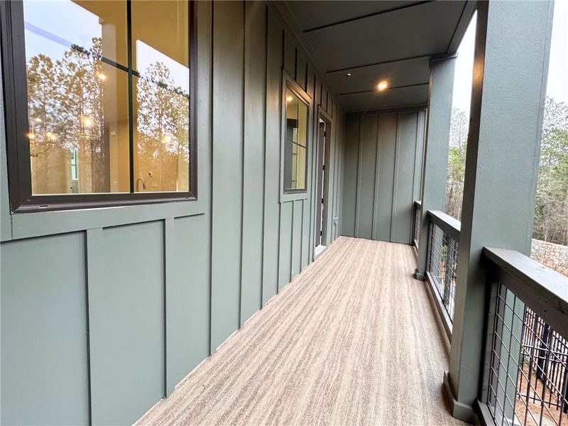 Exterior details and patio area of a home in , Alpharetta (Image 14).