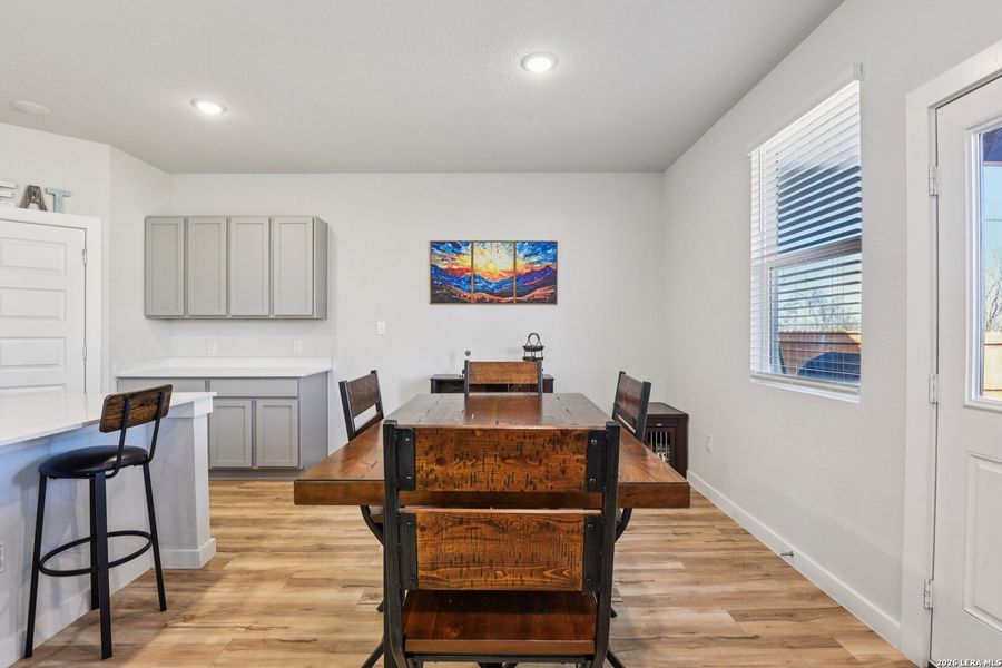 Furnished interior view inside a new home in Blue Ridge Ranch, San Antonio (Image 10).