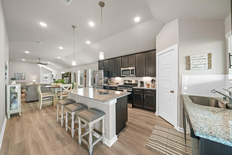 Furnished interior view inside a new home in Ambrose, La Marque (Image 10). Furnished interior view inside a new home in Ambrose, La Marque (Image 10).