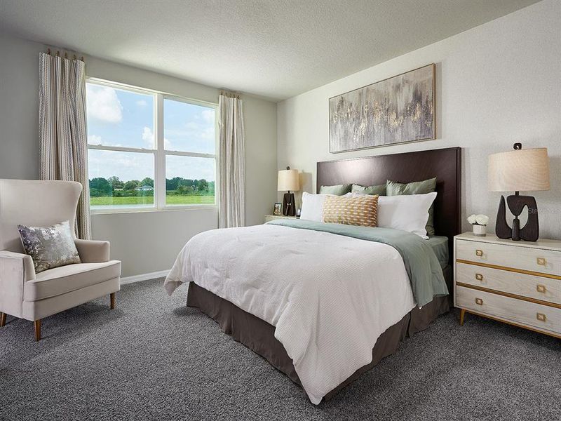 Furnished interior view inside a new home in Villamar - Signature Series, Winter Haven (Image 4).