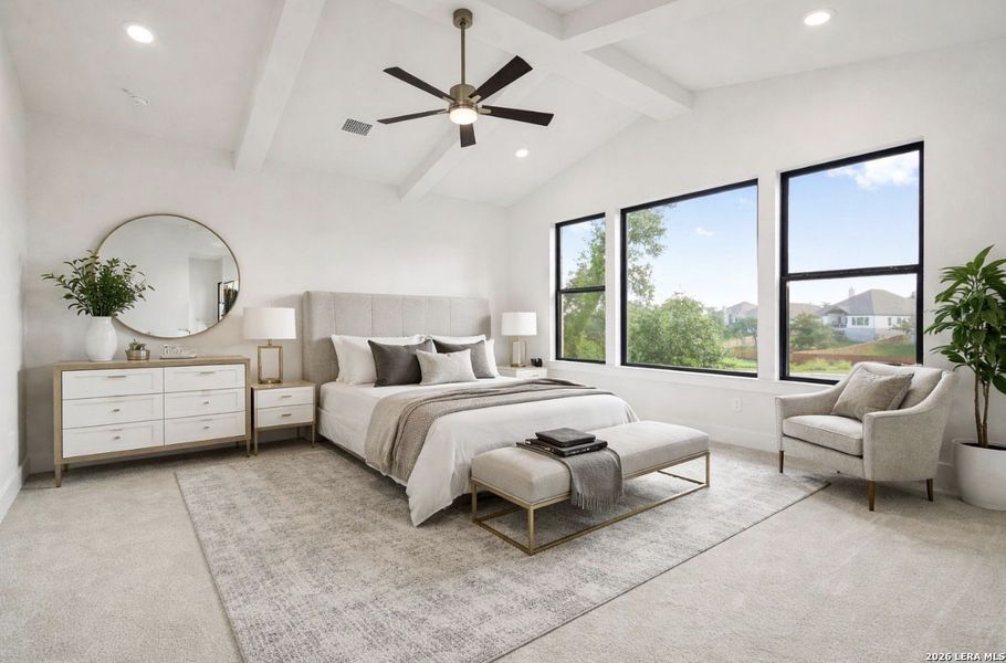 Furnished interior view inside a new home in Arbors at Fair Oaks, Boerne (Image 6).