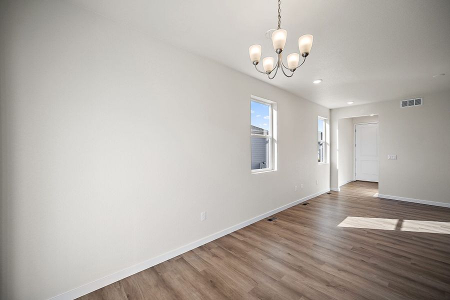 Spacious, unfurnished interior of a new home in Aspen Ranch, Fountain (Image 17).