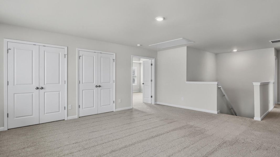 Spacious, unfurnished interior of a new home in Magnolia Ridge at Blake Farm, Wilmington (Image 29).