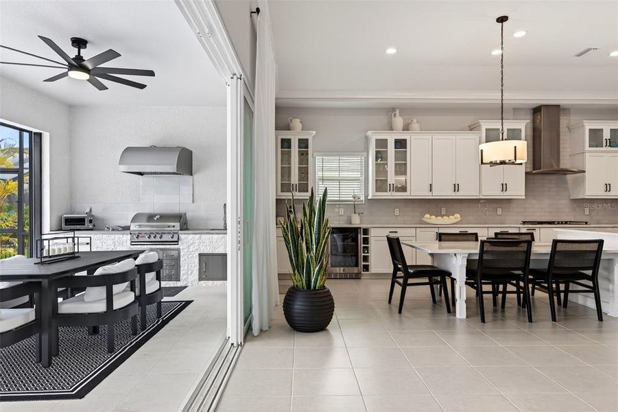 Furnished interior view inside a new home in , Venice (Image 6).