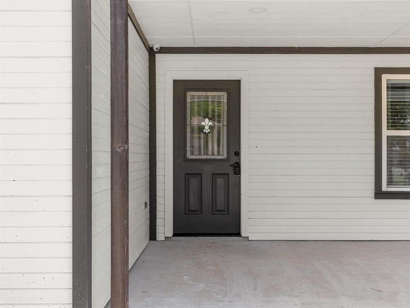Exterior details and patio area of a home in , Fort Worth (Image 4). Exterior details and patio area of a home in , Fort Worth (Image 4).