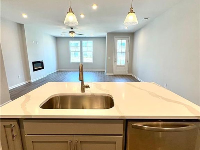 Furnished interior view inside a new home in Stegall Village, Cartersville (Image 5).